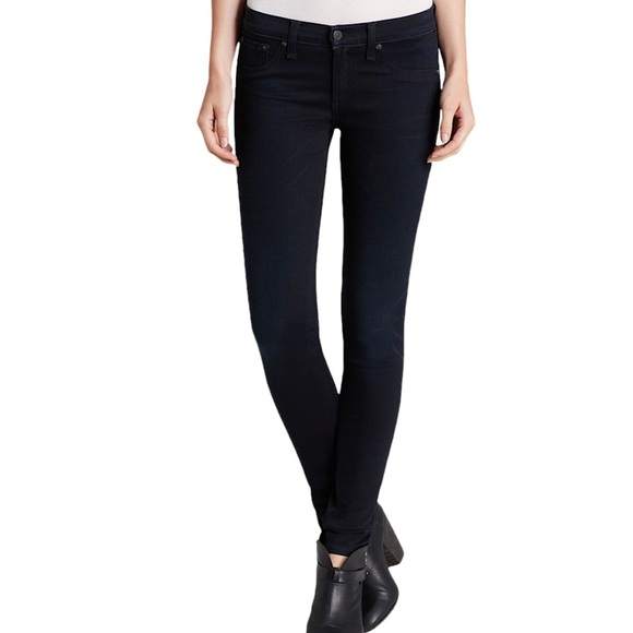 Rag & Bone Legging Midnight Jeans - Picture 1 of 13